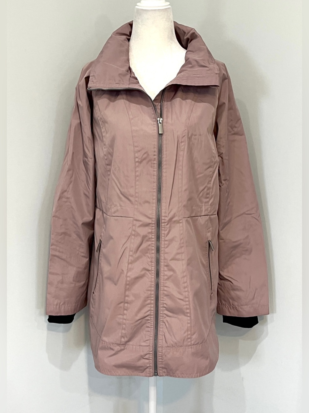 Women's Calvin Klein Lightweight Hooded Rain Jacket